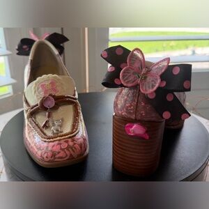 Customized Statement Pump in Cowgirl Boot Theme, Size 6.5M
